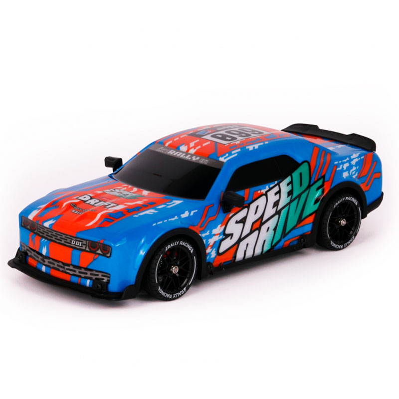 машинка для дрифта на радиоуправлении kid rocks rc1870a синий